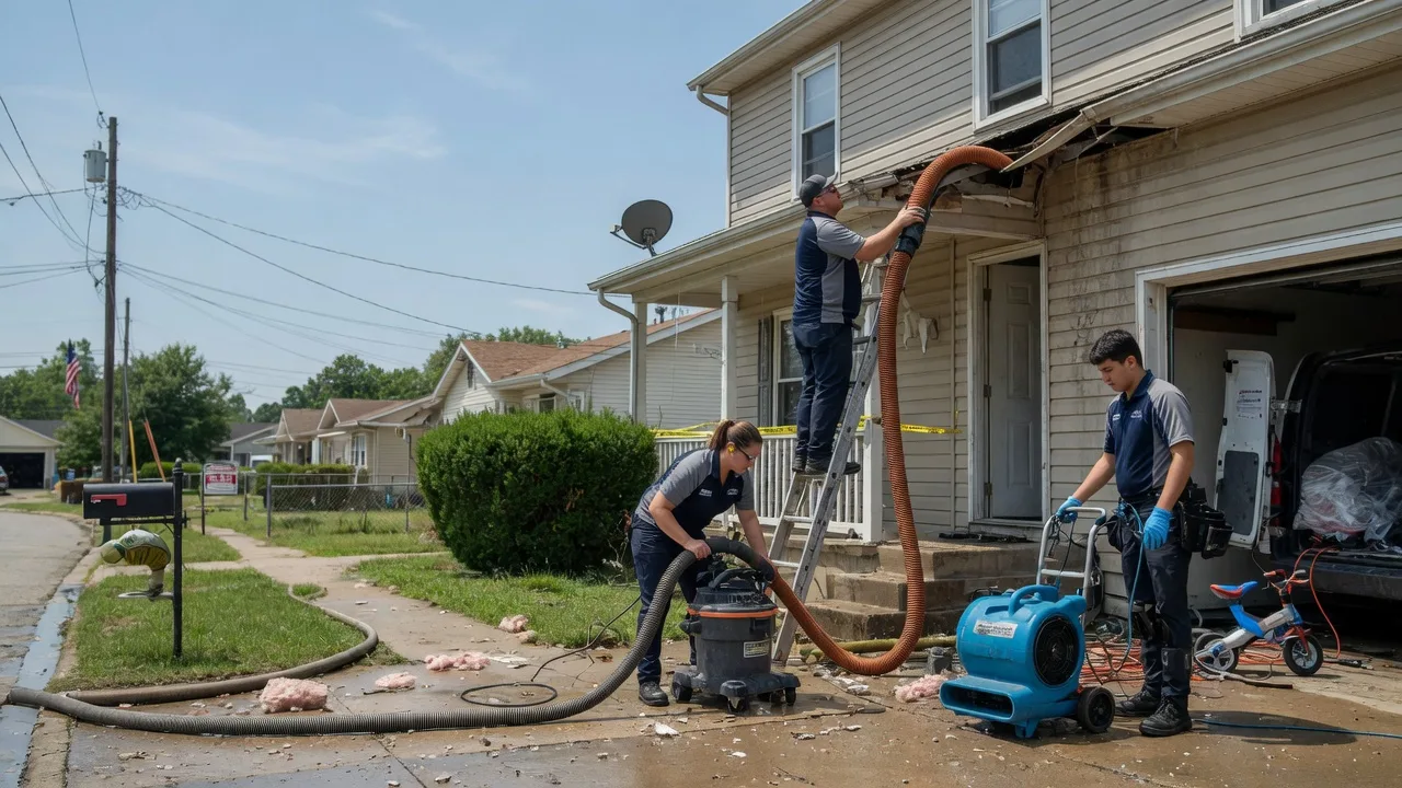 Water Damage Restoration in Sumerco, WV near me